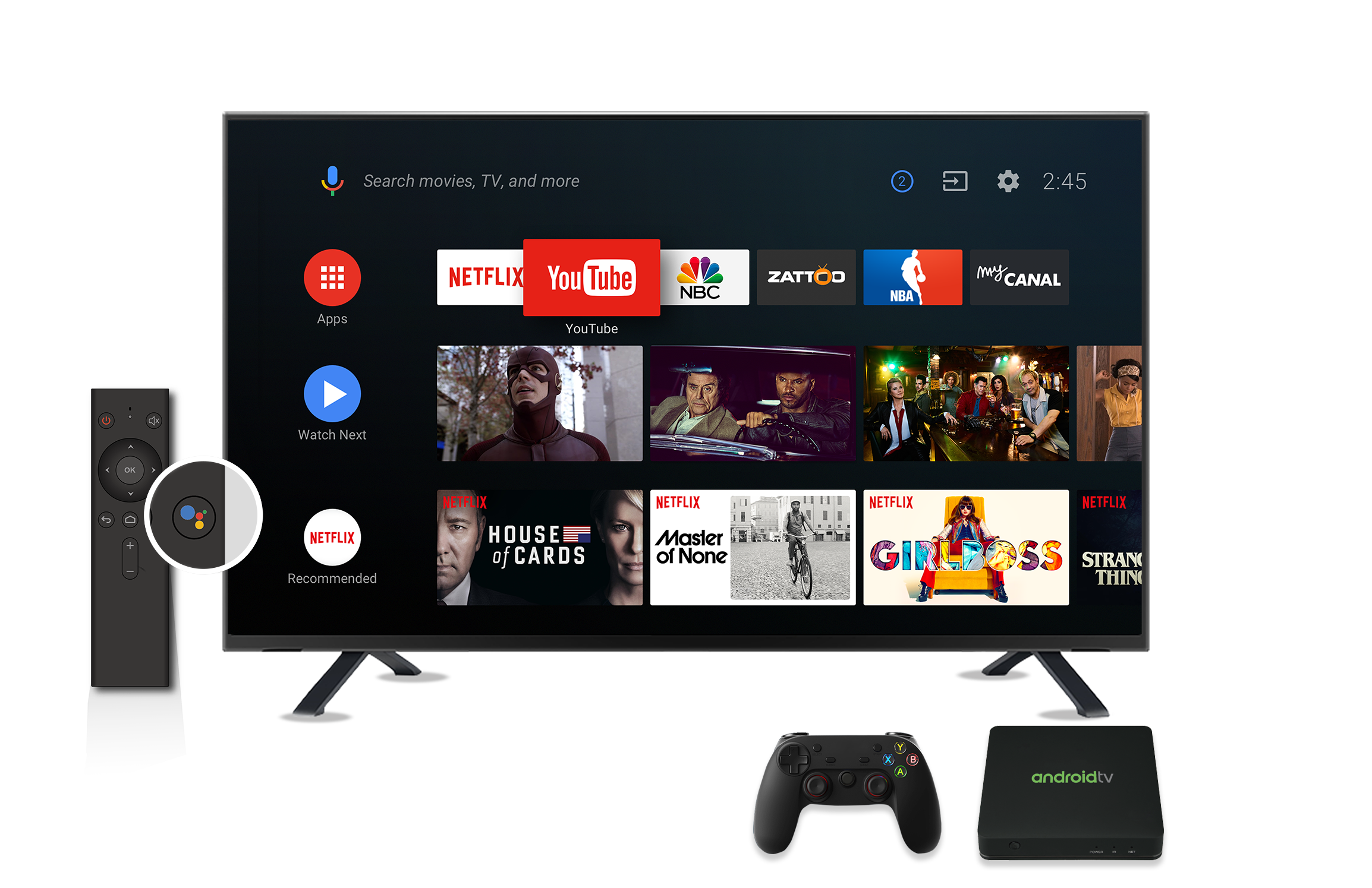 AG尊时凯龙Android TV机顶盒